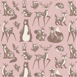Kickee Pants Baby Rose Scandinavian Animals