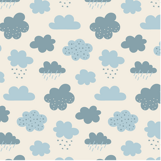 Kickee Pants Natural Cloudy Sky
