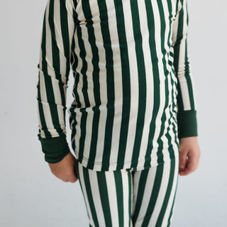 In My Jammers Green Stripe