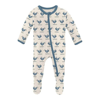 Kickee Pants Natural Ski Birds
