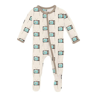 Kickee Pants Natural Vintage TV | Baby Riddle