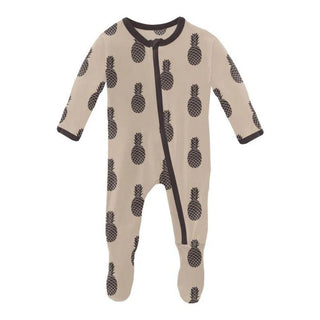 Kickee Pants Burlap Pineapples