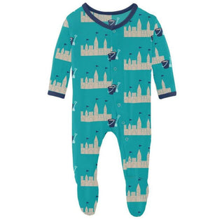 Kickee Pants Neptune Sandcastles
