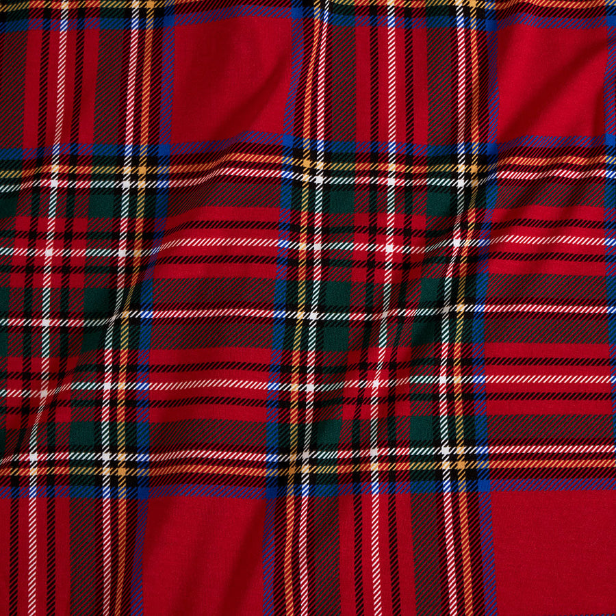 Posh Peanut Red Tartan Plaid