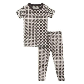 Kickee Pants Midnight Box Lattice