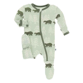 Kickee Pants Aloe Bears and Trees - WCA22