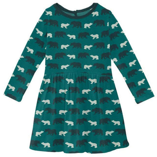 Kickee Pants Cedar Brown Bear - WCA22