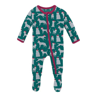 Kickee Pants Cedar Santa Dogs