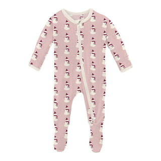 Kickee Pants Baby Rose Tiny Snowman