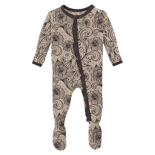 Kickee Pants Burlap Lace