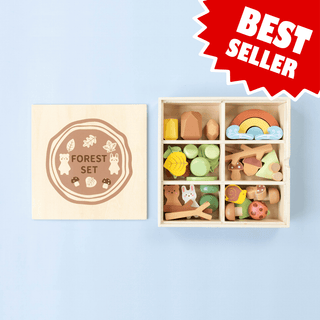 Wooden Forest Sensory Bin WEBSITE SpiritnSprout
