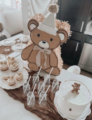 Birthday teddy bear Piñata mamaspinatas