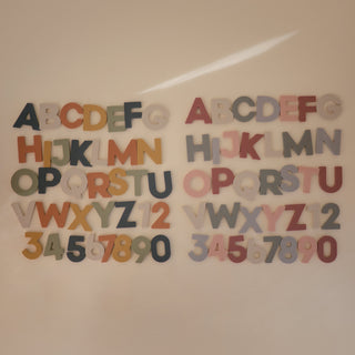 Letters & Numbers Bath Play Set Foam Puzzle Mushie Color: Original