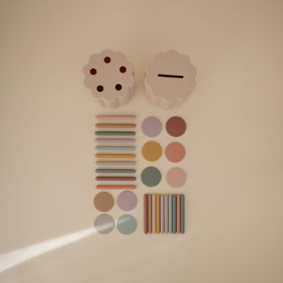 Coin & Tube Sorting Set Coin & Tube Sorting Set Mushie