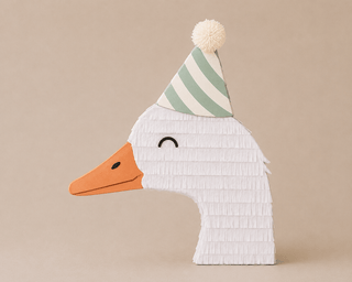 🪿 Party Goose Piñata – Handmade Farm Party Decoration for Birthdays, Baby Showers & Spring-Themed Celebrations Piñata mamaspinatas