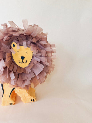 Majestic Lion Piñata - Roar into Celebration with King of the Jungle! mamaspinatas