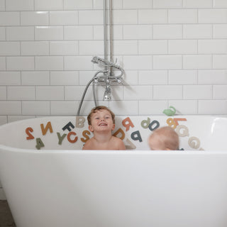 Letters & Numbers Bath Play Set Foam Puzzle Mushie Color: Original