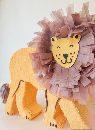 Majestic Lion Piñata - Roar into Celebration with King of the Jungle! mamaspinatas