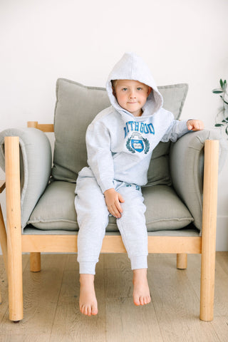 With God Cotton Fleece Jogger Jogger Holy Pals Size: 02