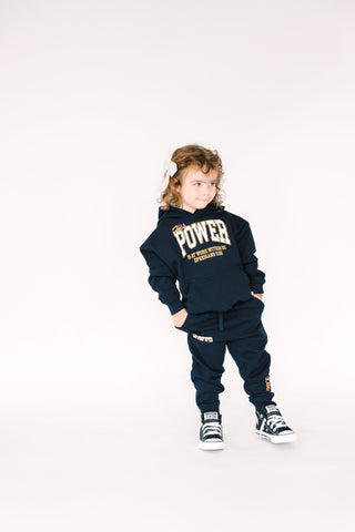 His Power Cotton Fleece Jogger Jogger Holy Pals Size: 02