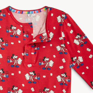Magnetic Long Sleeve Pajama Set - Disney Red Cocoa Club Magnetic Me Size: 2T