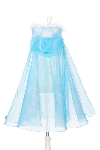 Ice Queen Costume Cape for Kids - Carnival & Festive Use (3 Sizes) Dress up Girls, Princesses Speedy Monkey LLC Size: 3-4 years