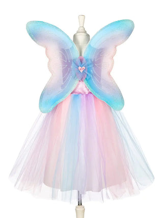 Felicity Fairy Costume Dress and Wings Set (Pink & Blue) - Role-Play for Children (3 Sizes) Dress up Girls, Fairies Speedy Monkey LLC Size: 3-4 years