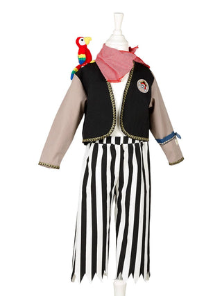 Duncan Pirate Costume Set for Children - Includes Accessories for Role-Play & Entertainment (3 Sizes) Dress up Boys, Pirates Speedy Monkey LLC Size: 3-4 years
