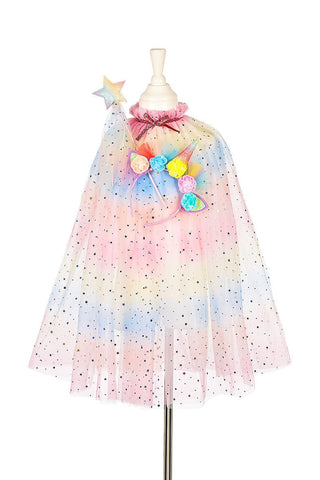 Unicorn Costume Cape Set with Headband & Wand - Role-Play for Children(2 Sizes) Dress up Girls Speedy Monkey LLC Size: 3-4 years