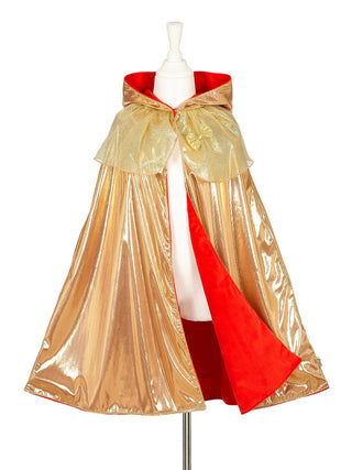 Princess Red Costume Reversible Cape for Kids - Carnival & Festive Use - 4-7 yrs Speedy Monkey LLC