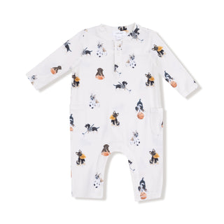 Uni Romper - Sporty Puppies 106 Angel Dear Size: 0-3M