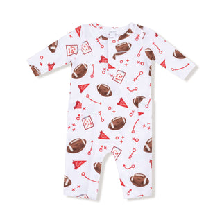 Uni Romper, Touchdown Time - Red 106 Angel Dear Size: 0-3M