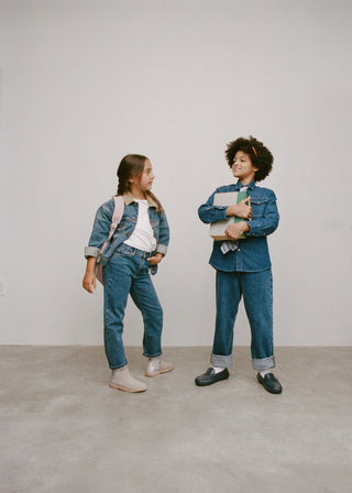 Alex Navy Loafers childrenchic