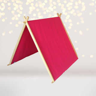 Kids A-Frame Sleepover Tents with Lights Chicky Chicky Bling Bling