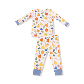 Long Sleeve Loungewear Set, Autumn Pumpkins 171 Angel Dear Size: 6-12M