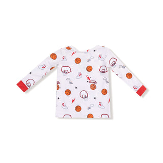 Long Sleeve Loungewear Set, Basketball 171 Angel Dear Size: 6-12M