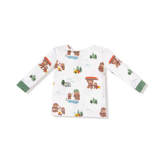 Long Sleeve Loungewear Set - Bigfoot Camping 171 Angel Dear Size: 6-12M