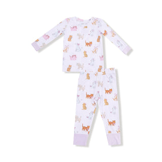 Long Sleeve Loungewear Set, Fancy Pets 171 Angel Dear Size: 6-12M