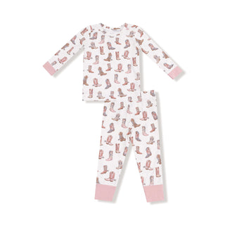 Long Sleeve Loungewear Set, Future Cowgirl 171 Angel Dear Size: 6-12M