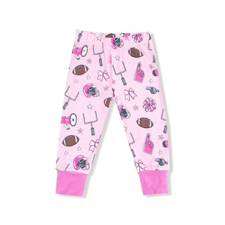 Long Sleeve Loungewear Set, Game Day - Pink 171 Angel Dear Size: 6-12M