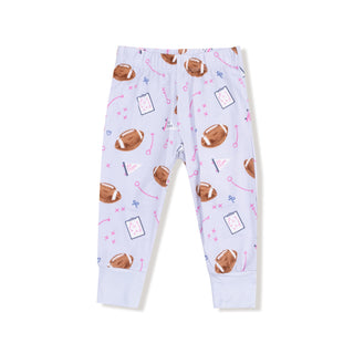 Long Sleeve Loungewear Set, Touchdown Time - Lavender 171 Angel Dear Size: 6-12M