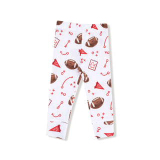 Long Sleeve Loungewear Set, Touchdown Time - Red 171 Angel Dear Size: 6-12M