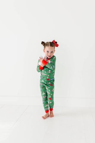 Cozy with the Classics Bamboo Long Sleeve Pajama Set - PRE-ORDER Kiki + Lulu Size: 2T