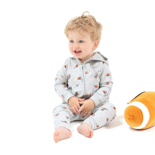 Zip Hoodie and Jogger Set - Football Field Goal 187 Angel Dear Size: 6-12M