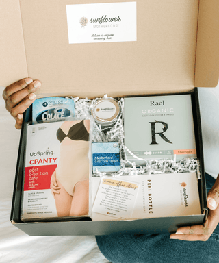 Deluxe C-Section Recovery BoxBaby Gift SetSunflower MotherhoodRecovery Panty Size: Small / Medium
