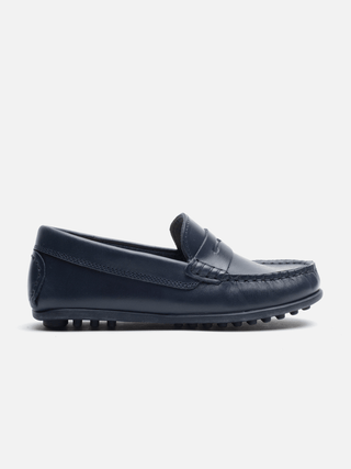 Alex Navy Loafers childrenchic