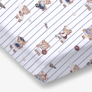Mixed Sports Bears - Crib Sheet