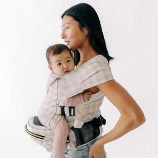 Hip Seat Hands-Free Attachment Tushbaby Color: Gingham