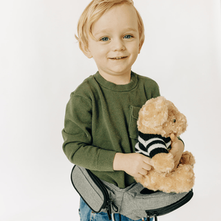 Toy Tushbaby Doll Carrier Tushbaby Color: Grey