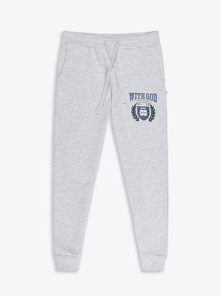 With God Cotton Fleece Jogger Jogger Holy Pals Size: 02